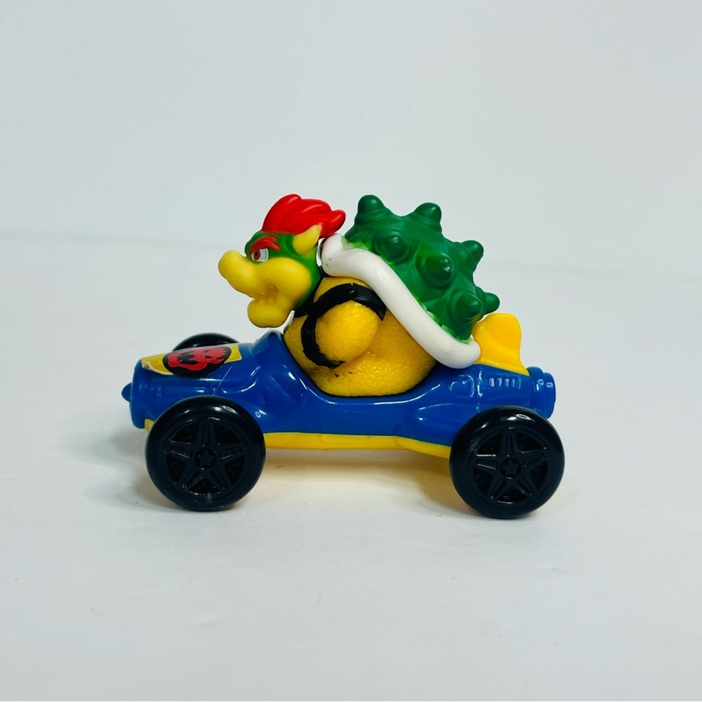 2022 McDonalds Nintendo‎ Bowser race car toy figure.